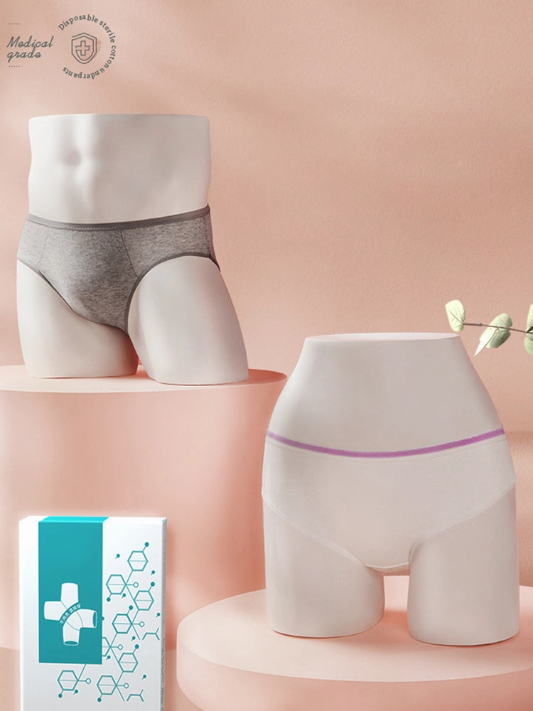 5-Pack Portable Cotton Disposable Panties for Women