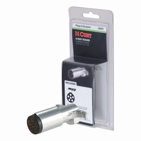 6-Way Round Connector Plug