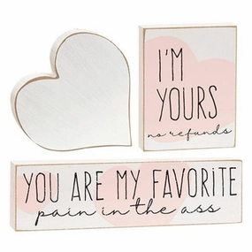 *3/Set I'm Yours Blocks