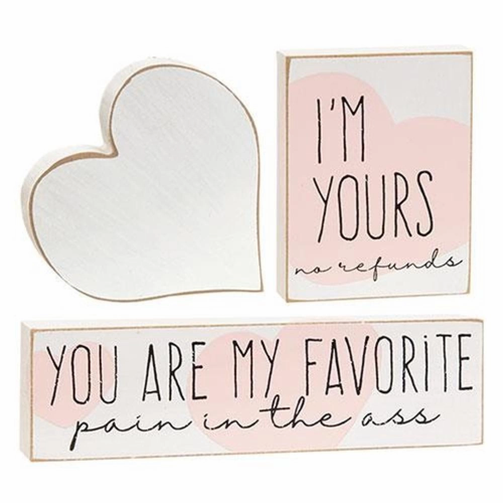 *3/Set I'm Yours Blocks