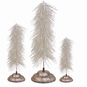 *3/Set Snowbrush Pine Trees