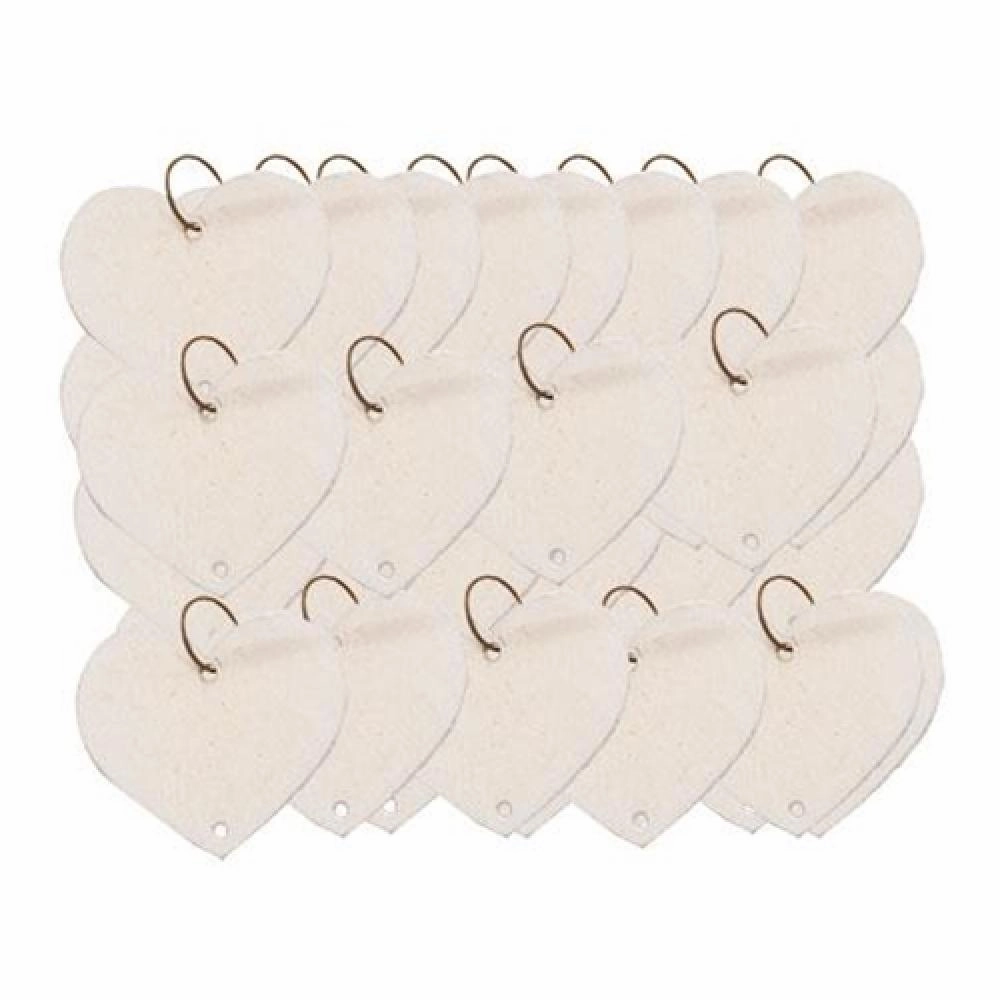 *48/Pkg Replacement Heart Calendar Tags