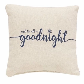 *And To All A Goodnight Mini Pillow