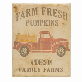 *Anderson Family Farms Truck Beeswax Dipped Canvas