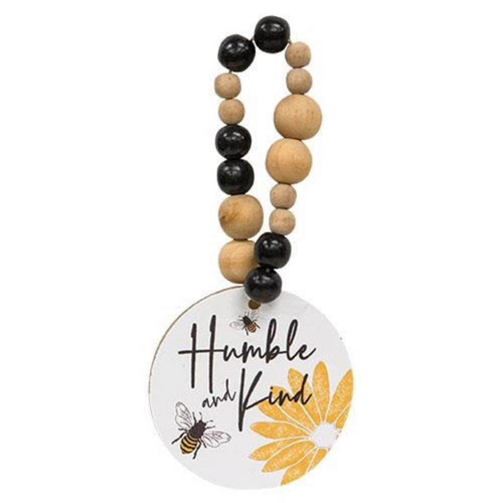 *Bee Humble and Kind Bead Ornament