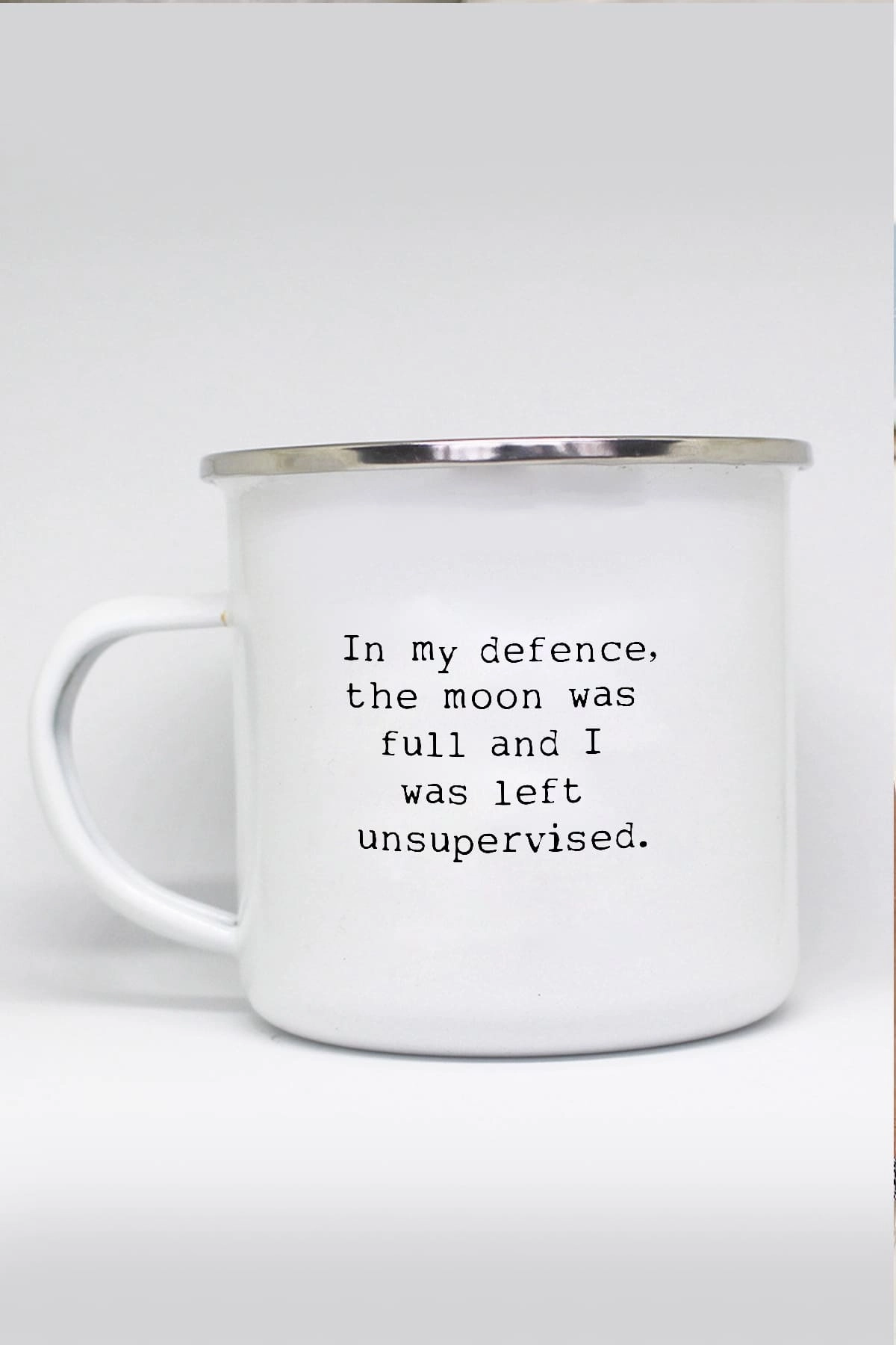 "Full Moon" Enamel Mug