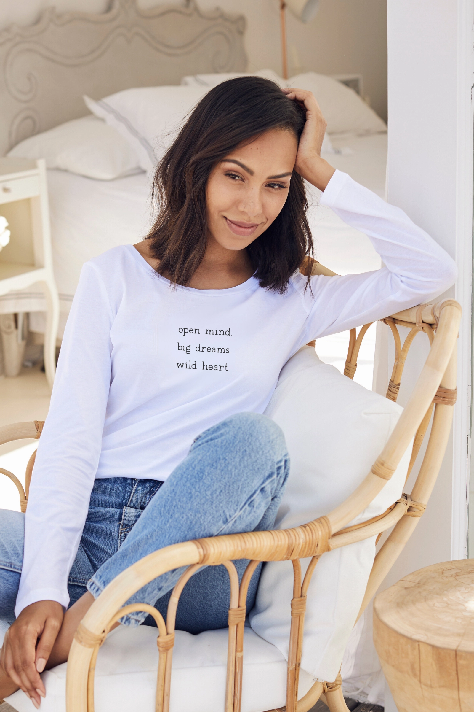 "Open Mind" Long Sleeve Tee