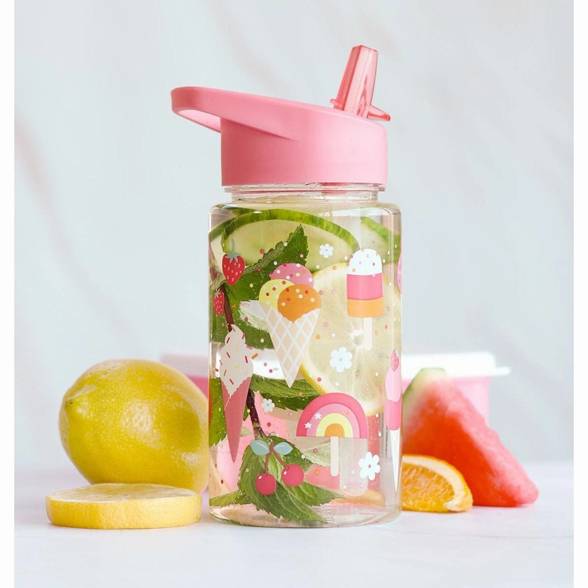 A Little Lovely Company Drink Bottle: Ice-cream