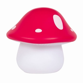 A Little Lovely Company Little Light Mushroom Red