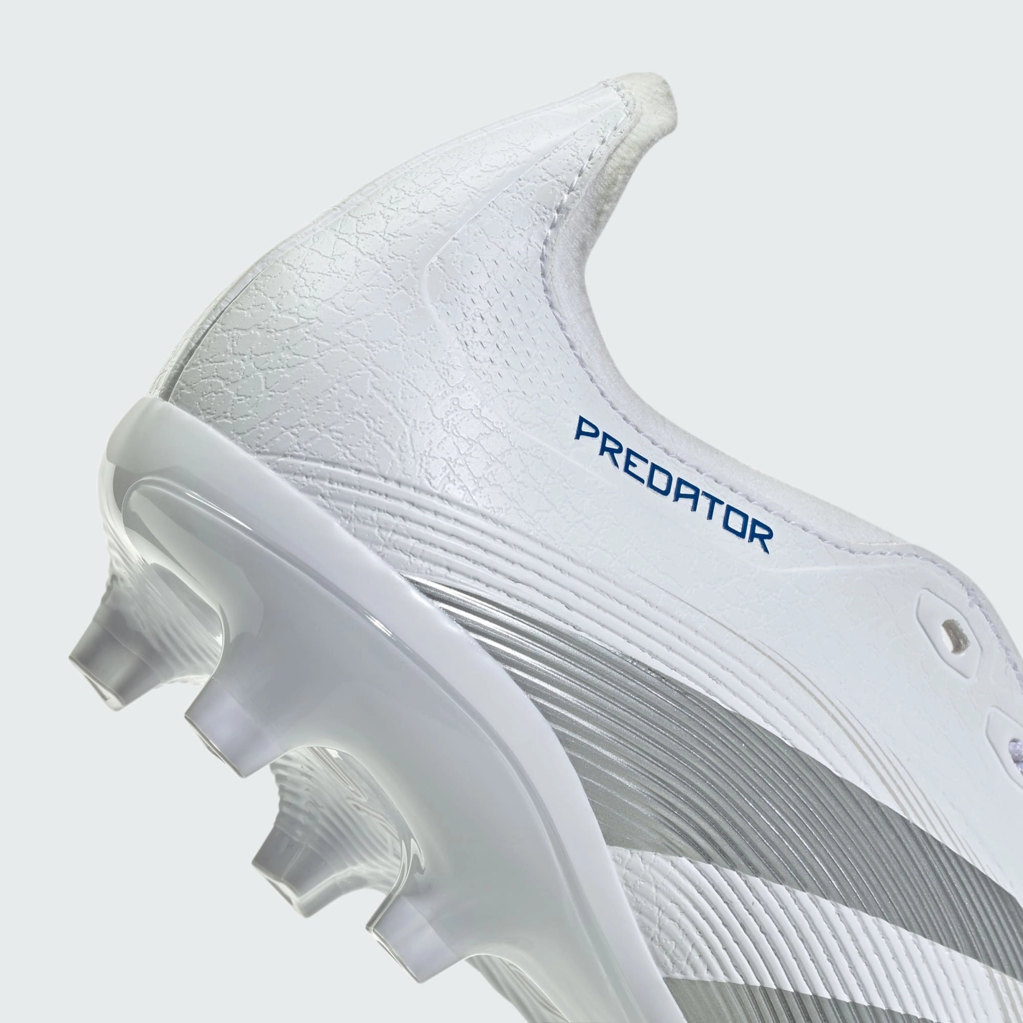 ADIDAS MEN'S PREDATOR LEAGUE FOLD WHITE/SILVER FOOTBALL BOOTS