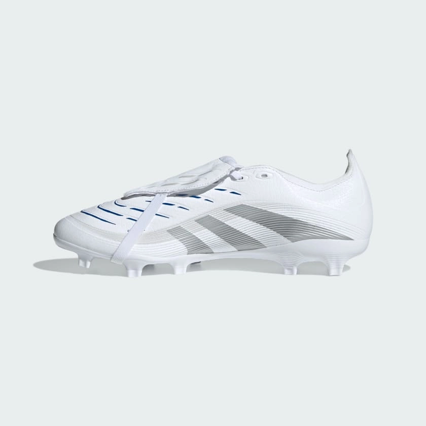 ADIDAS MEN'S PREDATOR LEAGUE FOLD WHITE/SILVER FOOTBALL BOOTS