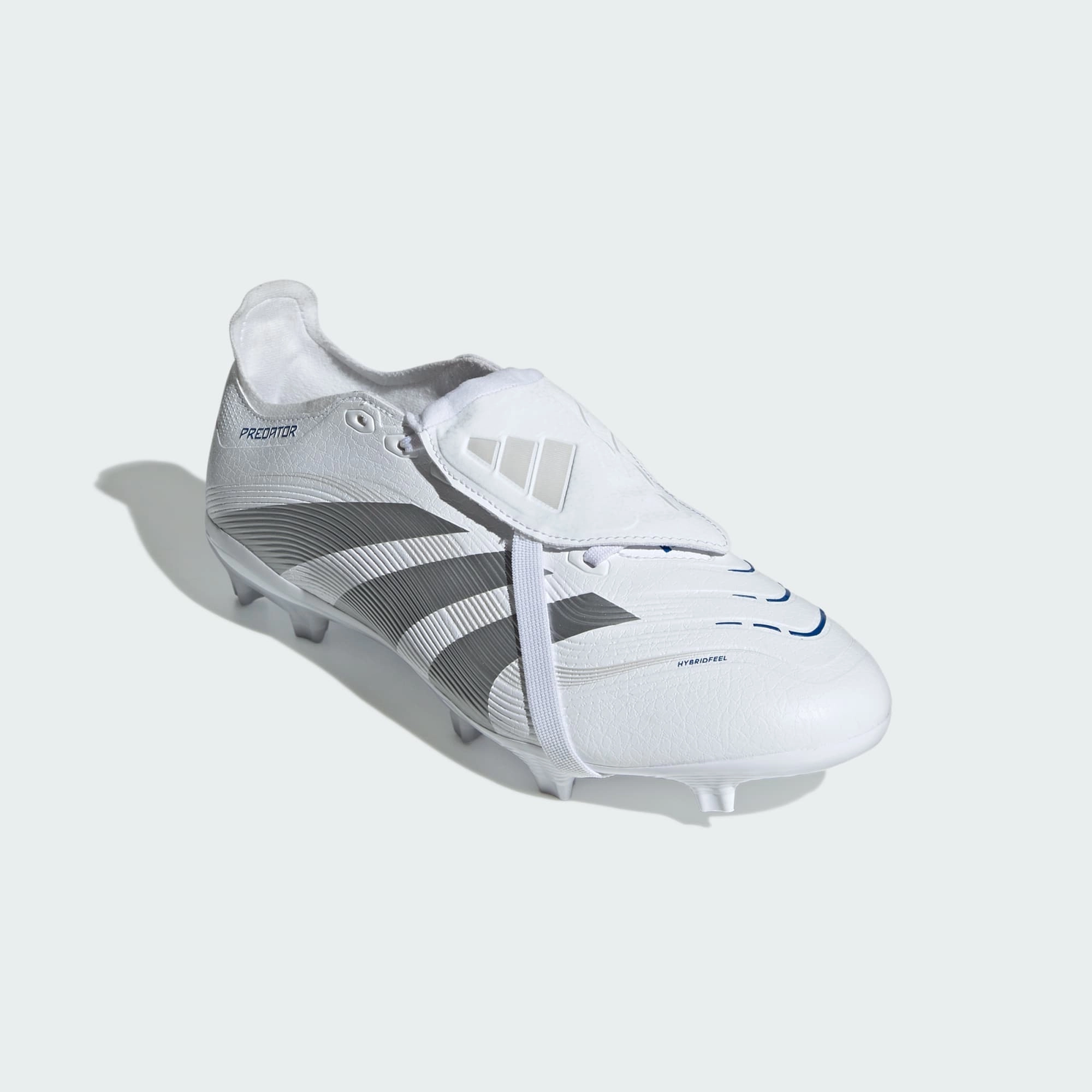 ADIDAS MEN'S PREDATOR LEAGUE FOLD WHITE/SILVER FOOTBALL BOOTS