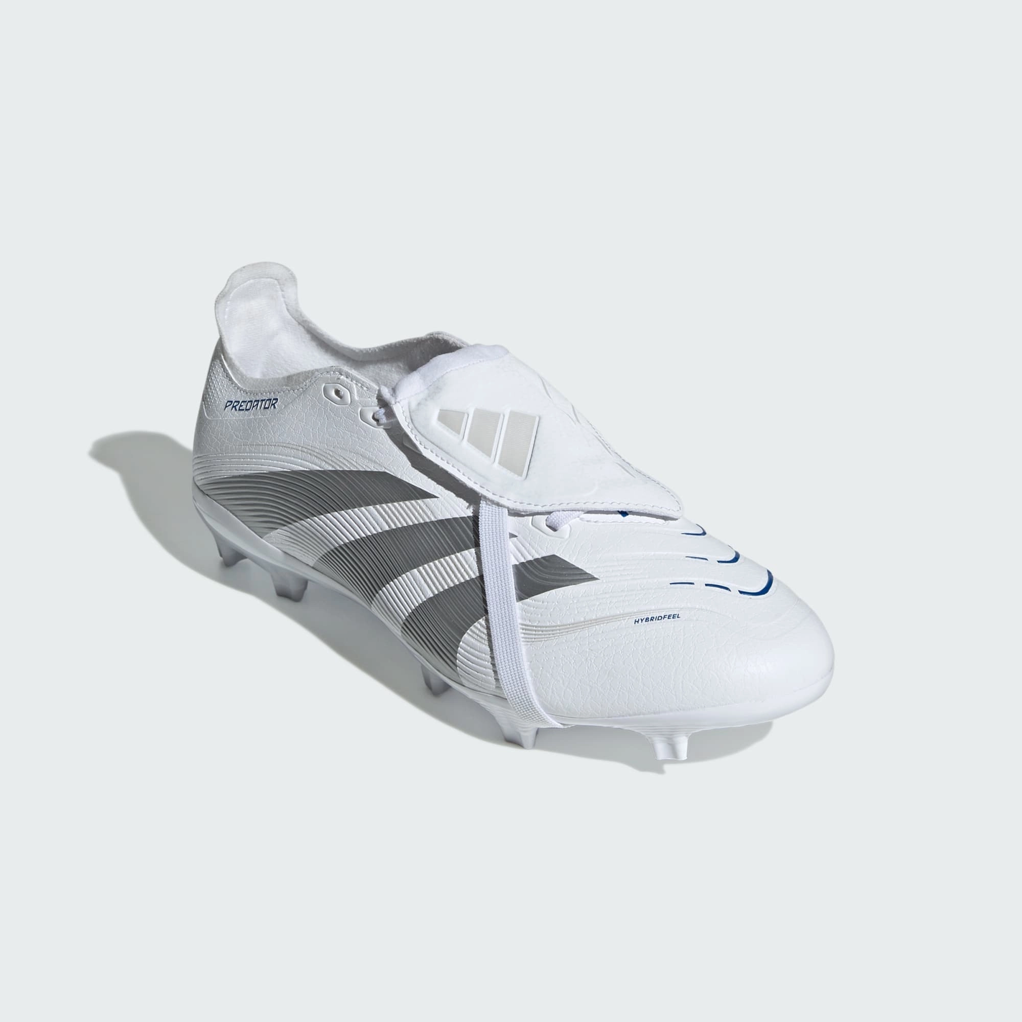 ADIDAS MEN'S PREDATOR LEAGUE FOLD WHITE/SILVER FOOTBALL BOOTS
