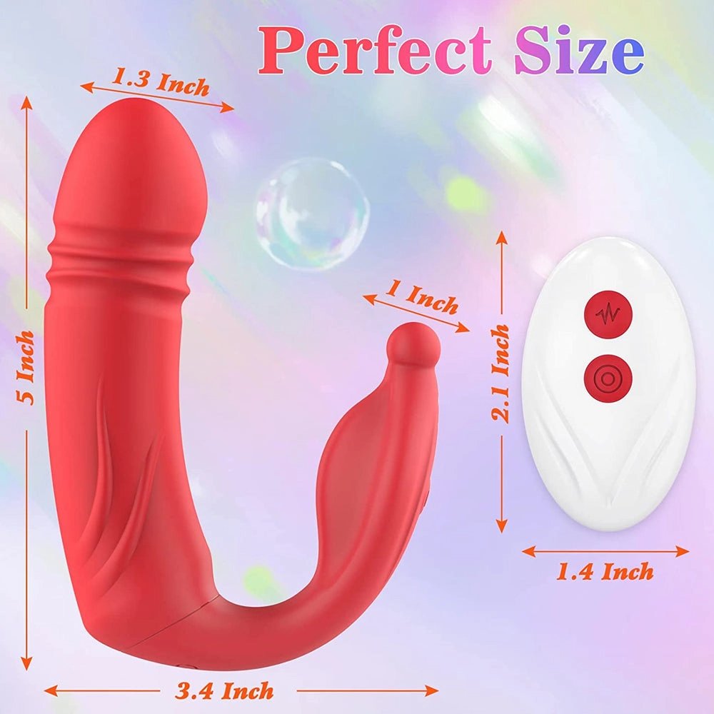 APP Wearable Vibrators Telescopic Vibrating Panties Clitoral G Spot Vibration Massager
