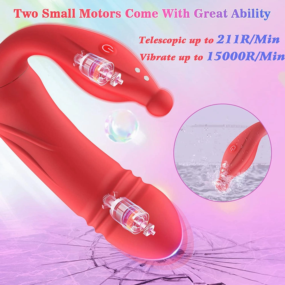 APP Wearable Vibrators Telescopic Vibrating Panties Clitoral G Spot Vibration Massager