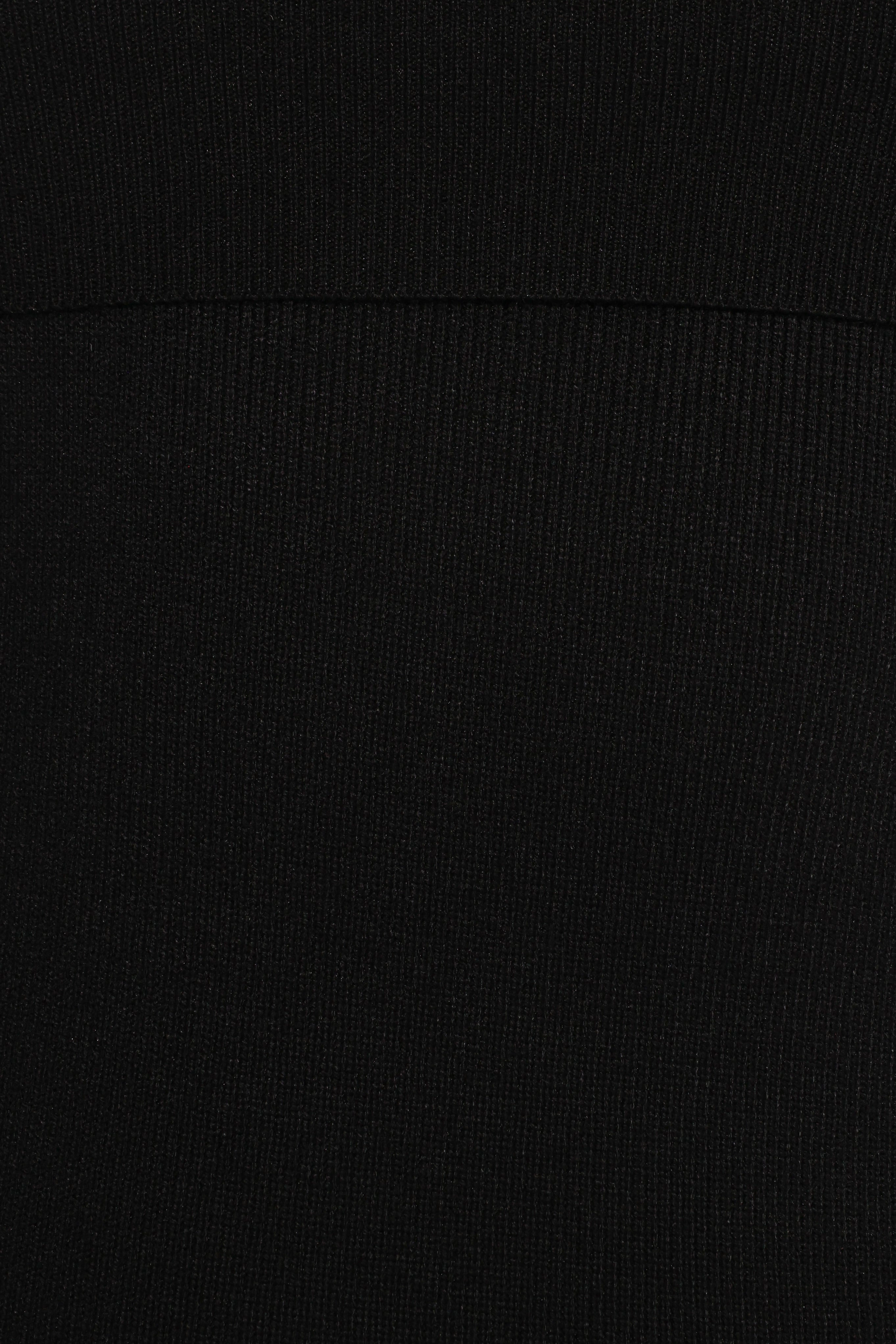 Archie Off The Shoulder Midi Dress - Black