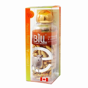 BILL Natural Sources® Lamb Placenta Facial Moisturizer with Royal Jelly & Vitamin E Gelcaps