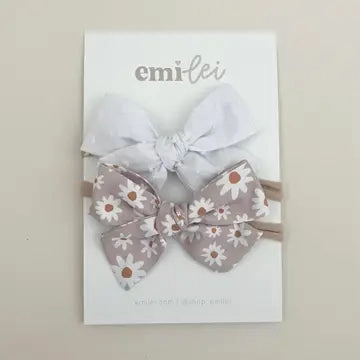 Bow Set - Nylon Headband