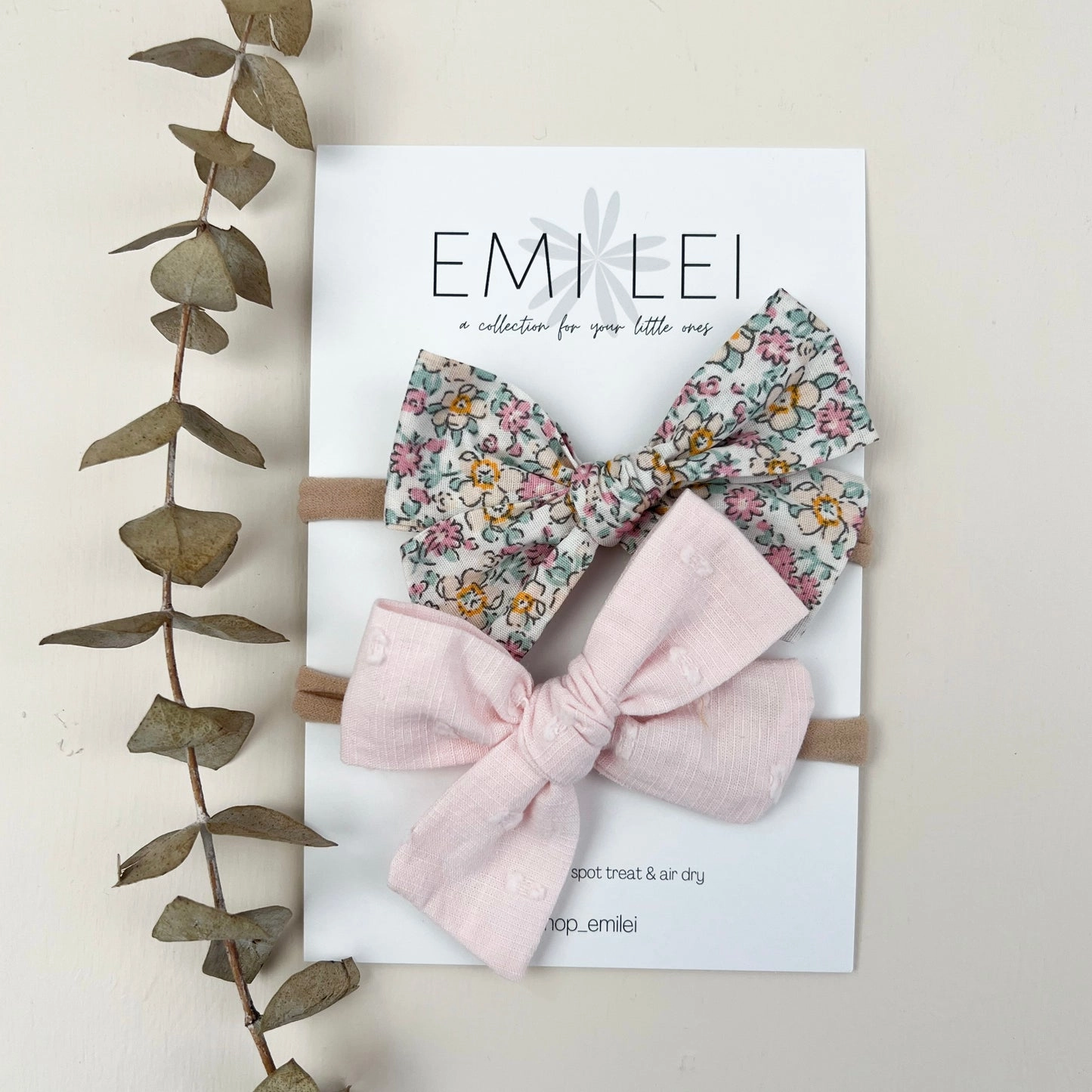 Bow Set - Nylon Headband