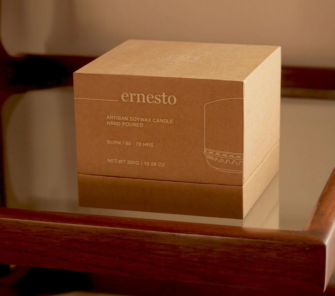 CERAMIC WELTED CANDLE