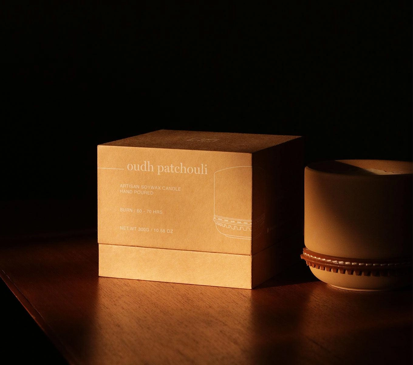 CERAMIC WELTED CANDLE