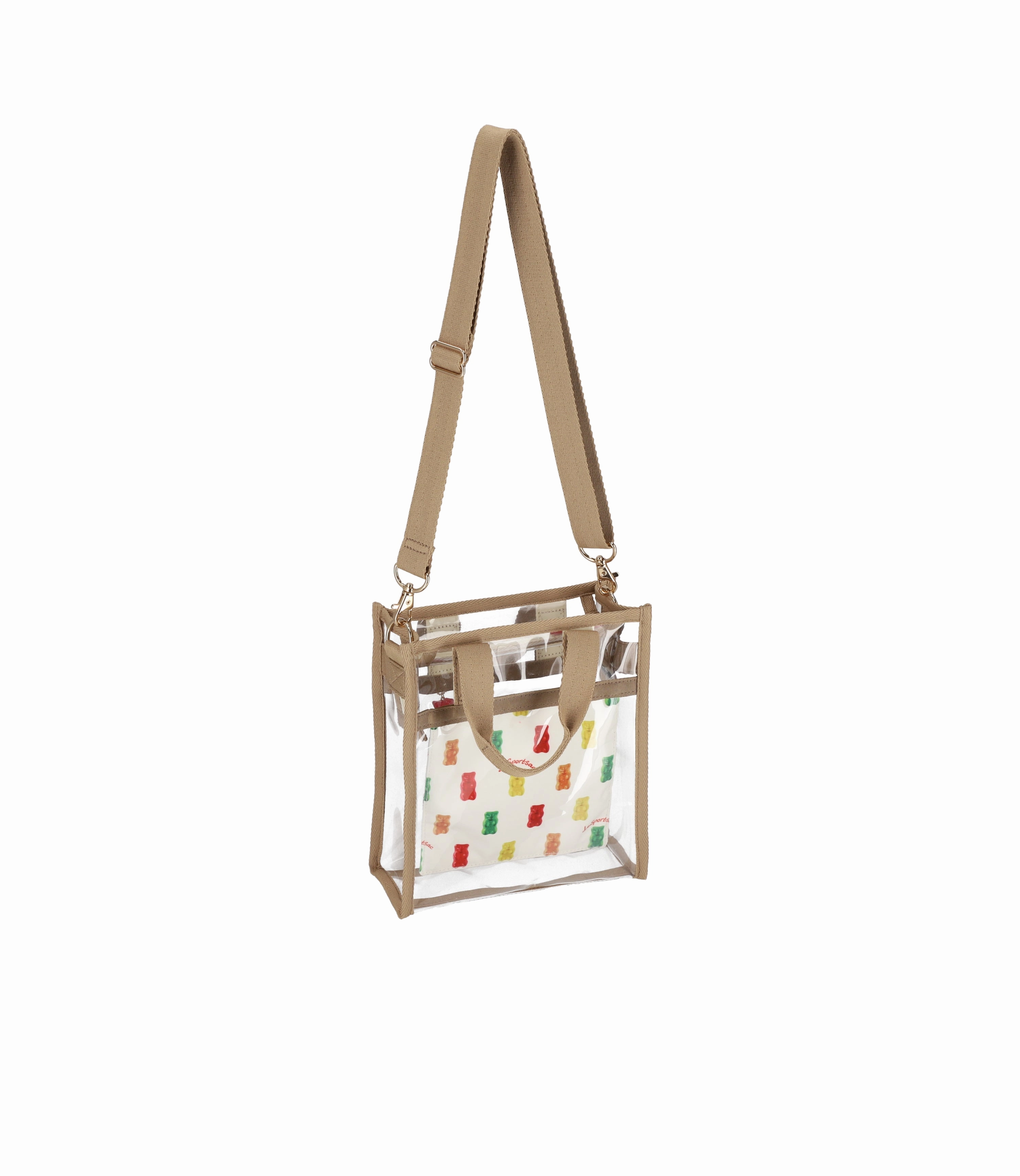Clear Mini North/South Tote
