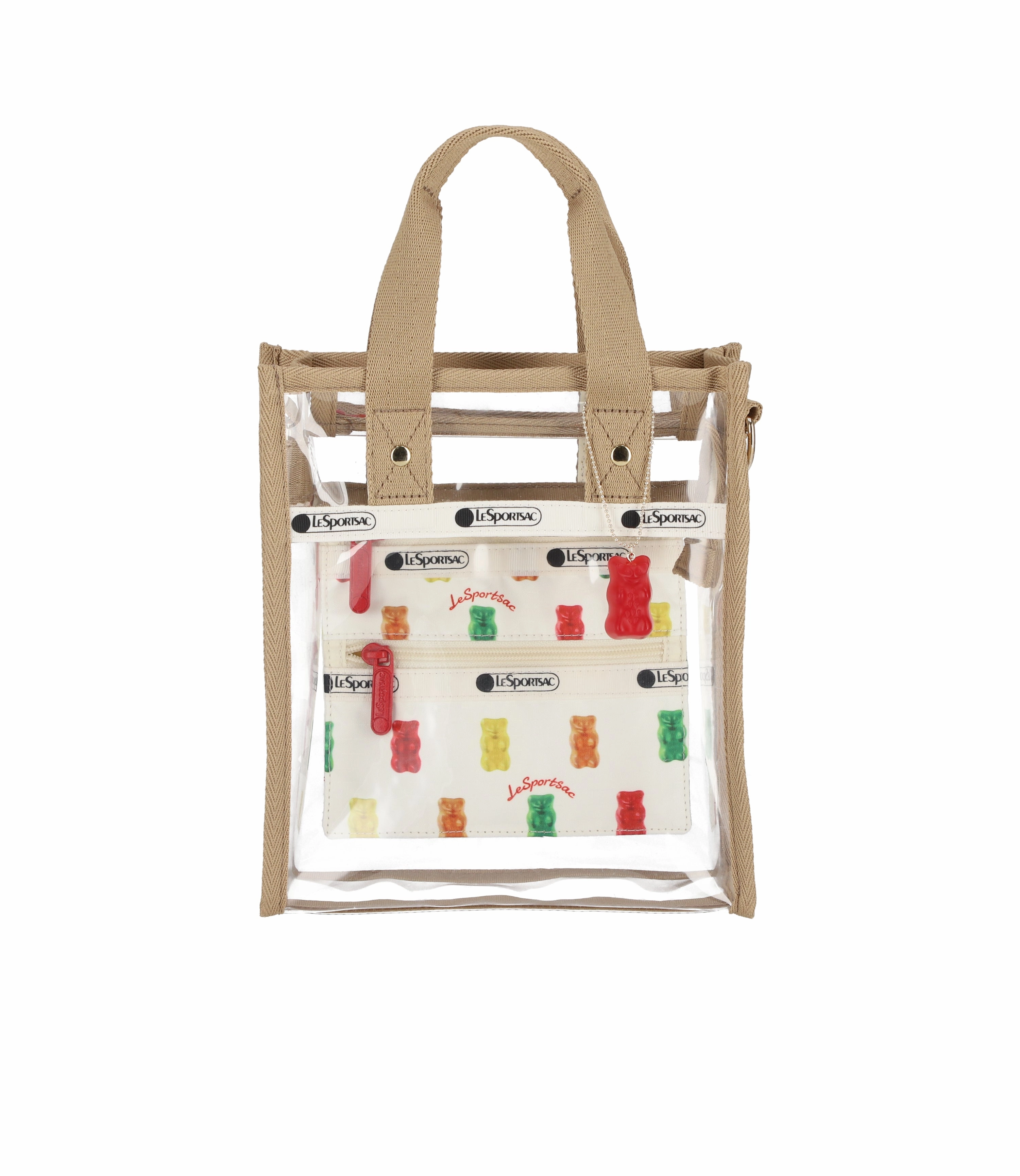 Clear Mini North/South Tote