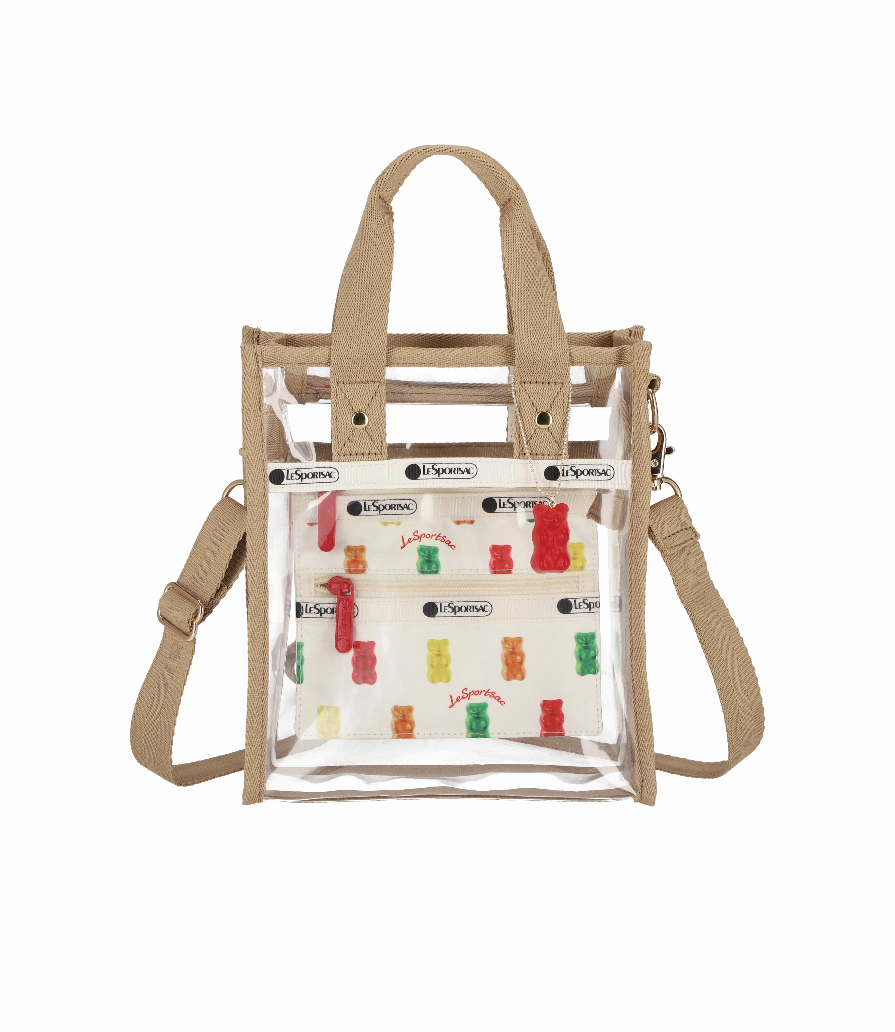 Clear Mini North/South Tote