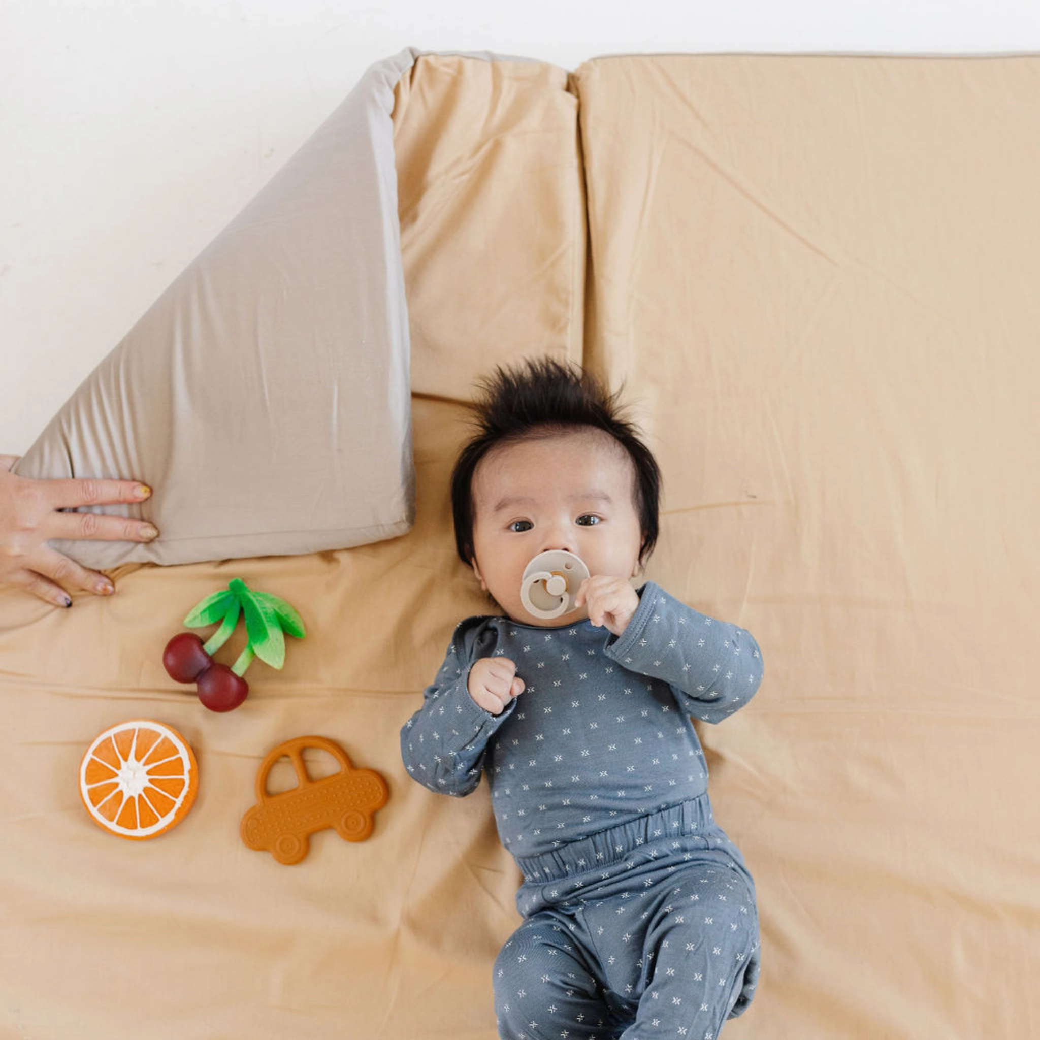 Cloud   Sandcastle Organic Cotton Mat