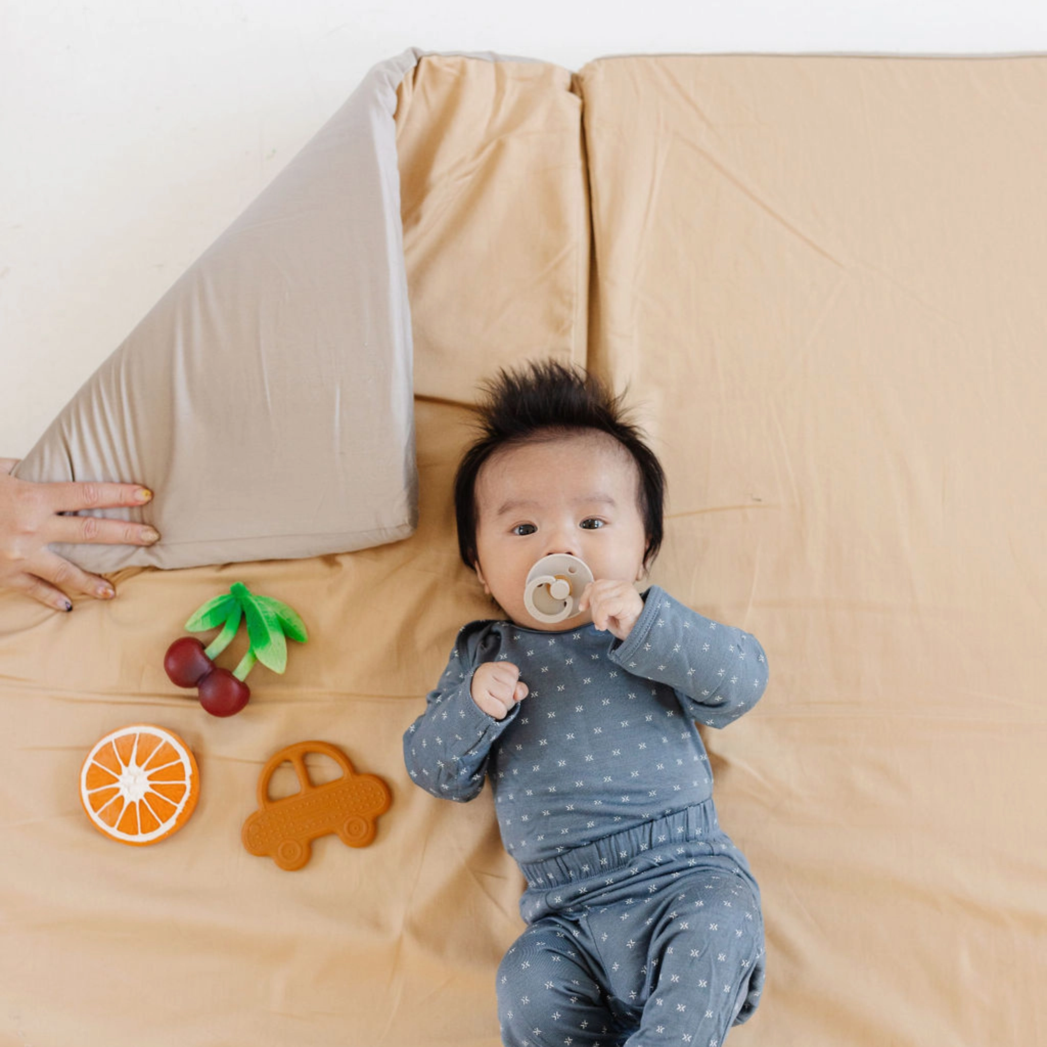 Cloud   Sandcastle Organic Cotton Mat