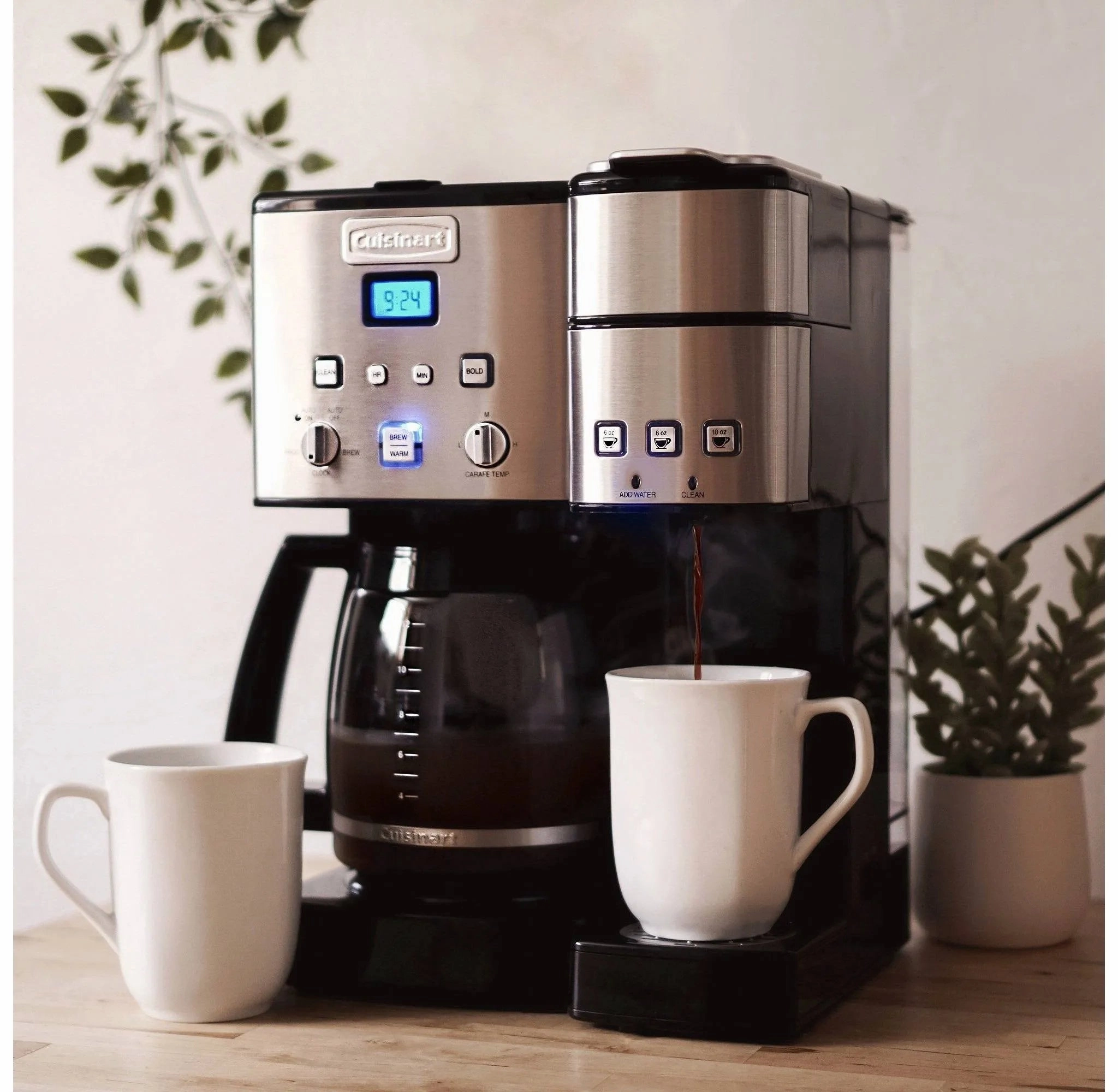 Coffee Center 12 Cup Coffeemaker and Single-Serve Brewer