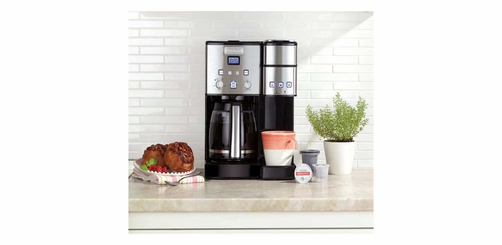 Coffee Center 12 Cup Coffeemaker and Single-Serve Brewer