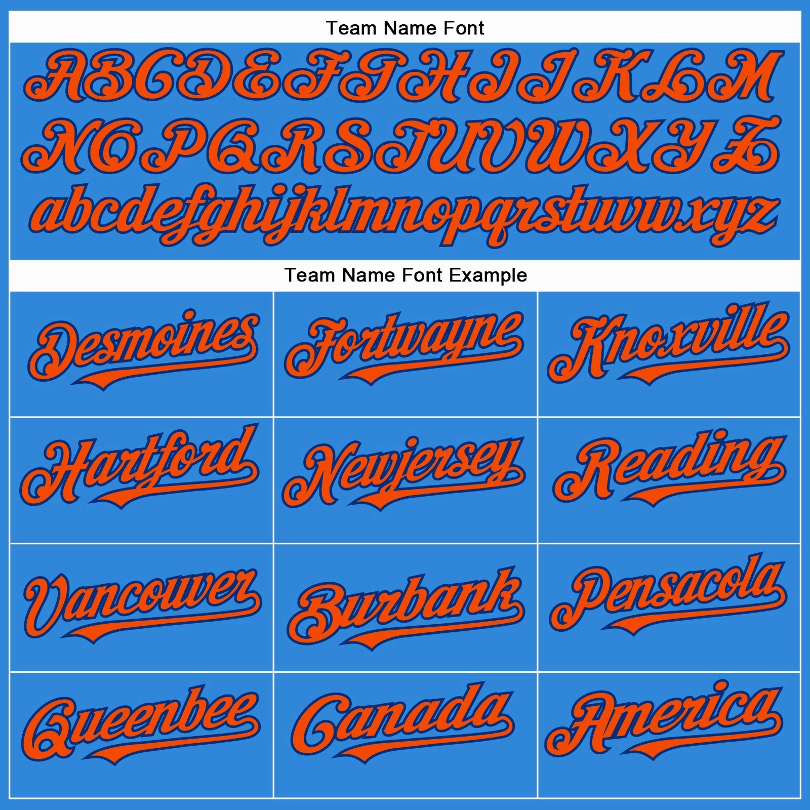 Custom Electric Blue Orange-Royal Authentic Baseball Jersey