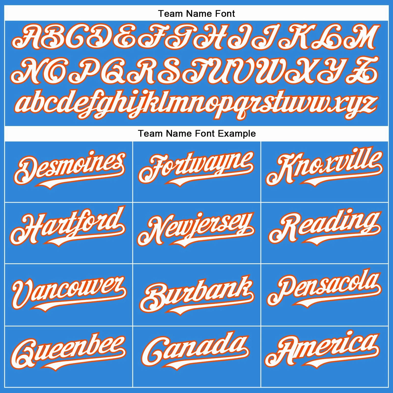 Custom Electric Blue White-Orange Authentic Baseball Jersey