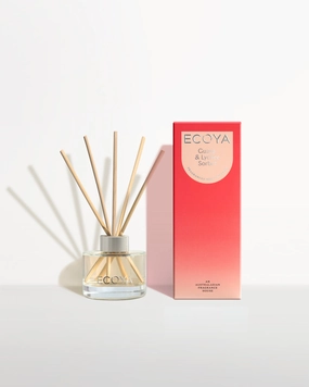 Ecoya Mini Reed Diffuser Guava & Lychee