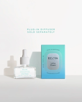 Ecoya Plug-In Diffuser Fragrance Flask Lotus Flower
