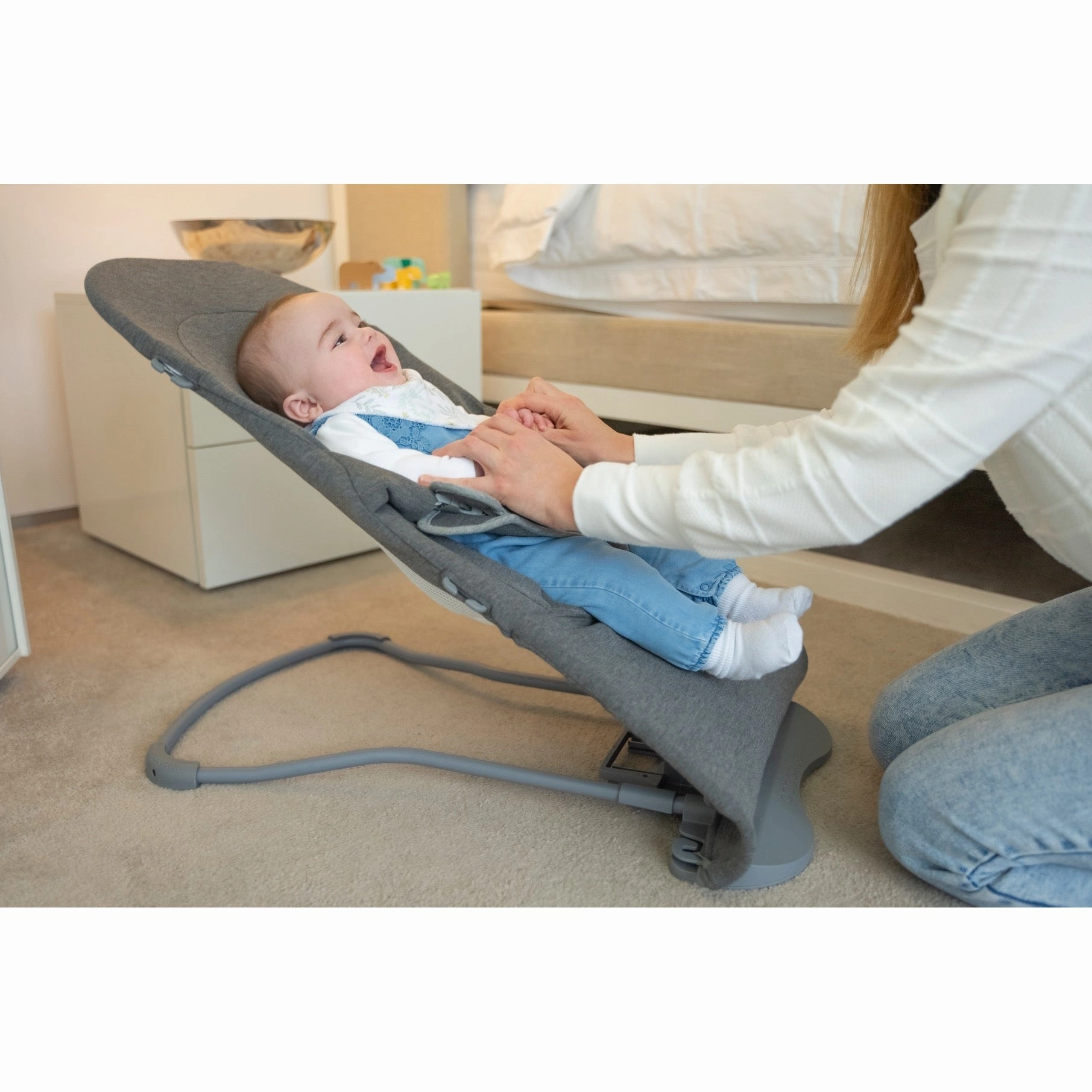 Ergonomic Baby Bouncer