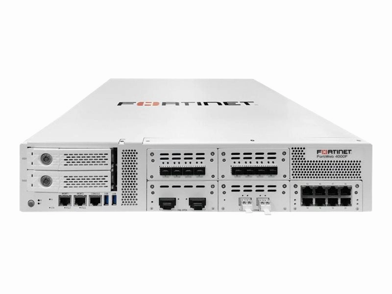 Fortinet FortiWeb 4000F - Security appliance - with 5 years 24x7 FortiCare and FortiWeb Advanced bundle - 10GbE, 40GbE - 2U - FWB-4000F-BDL-580-60