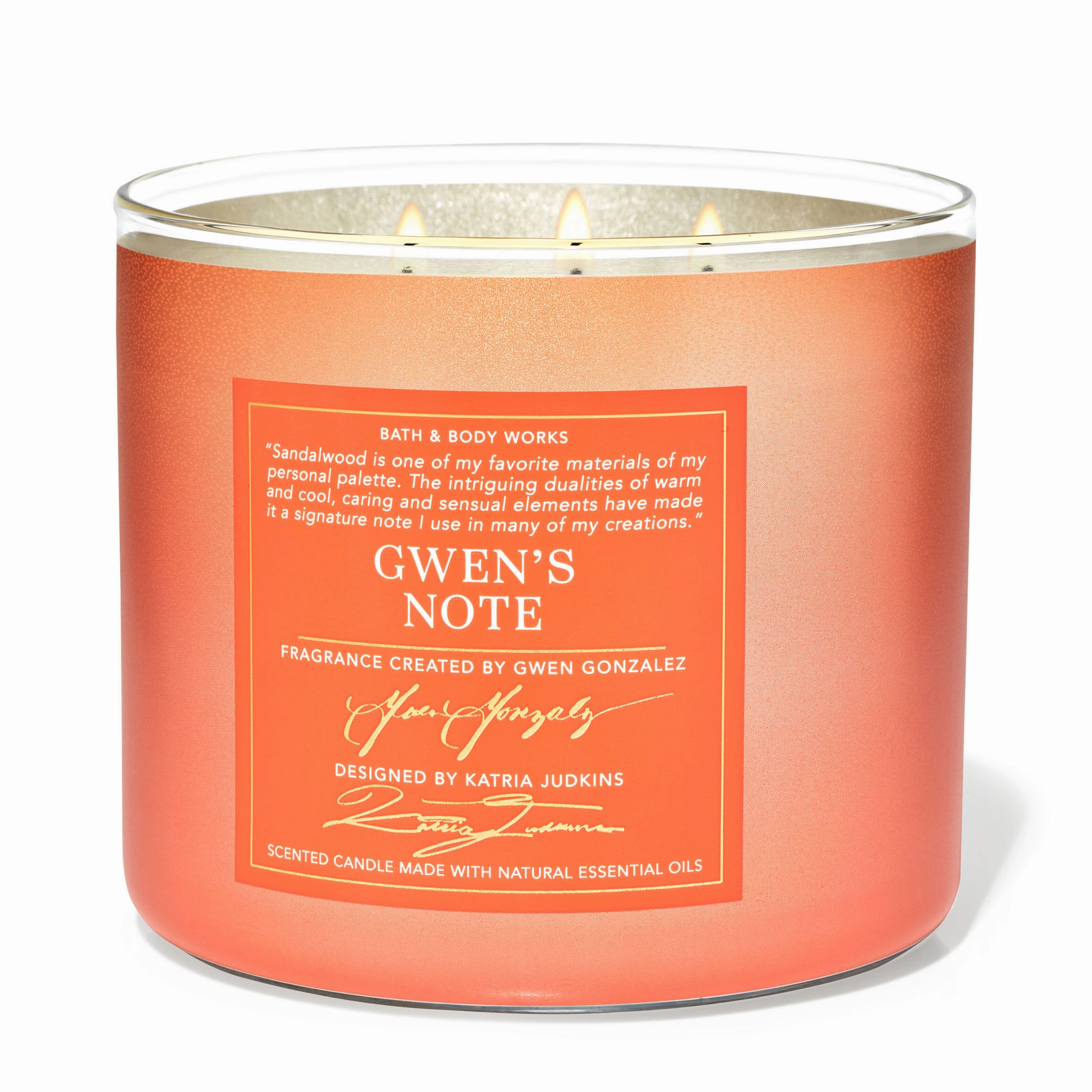 Gwen's Note by Bath & Body Works 3-Wick Scented Candle