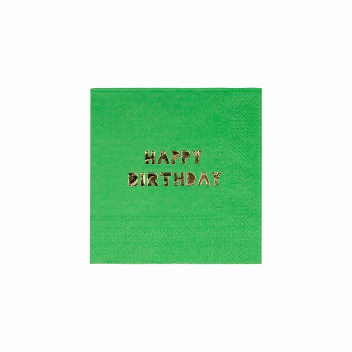 Happy Birthday Small Napkins