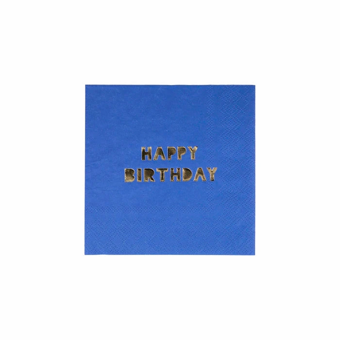 Happy Birthday Small Napkins