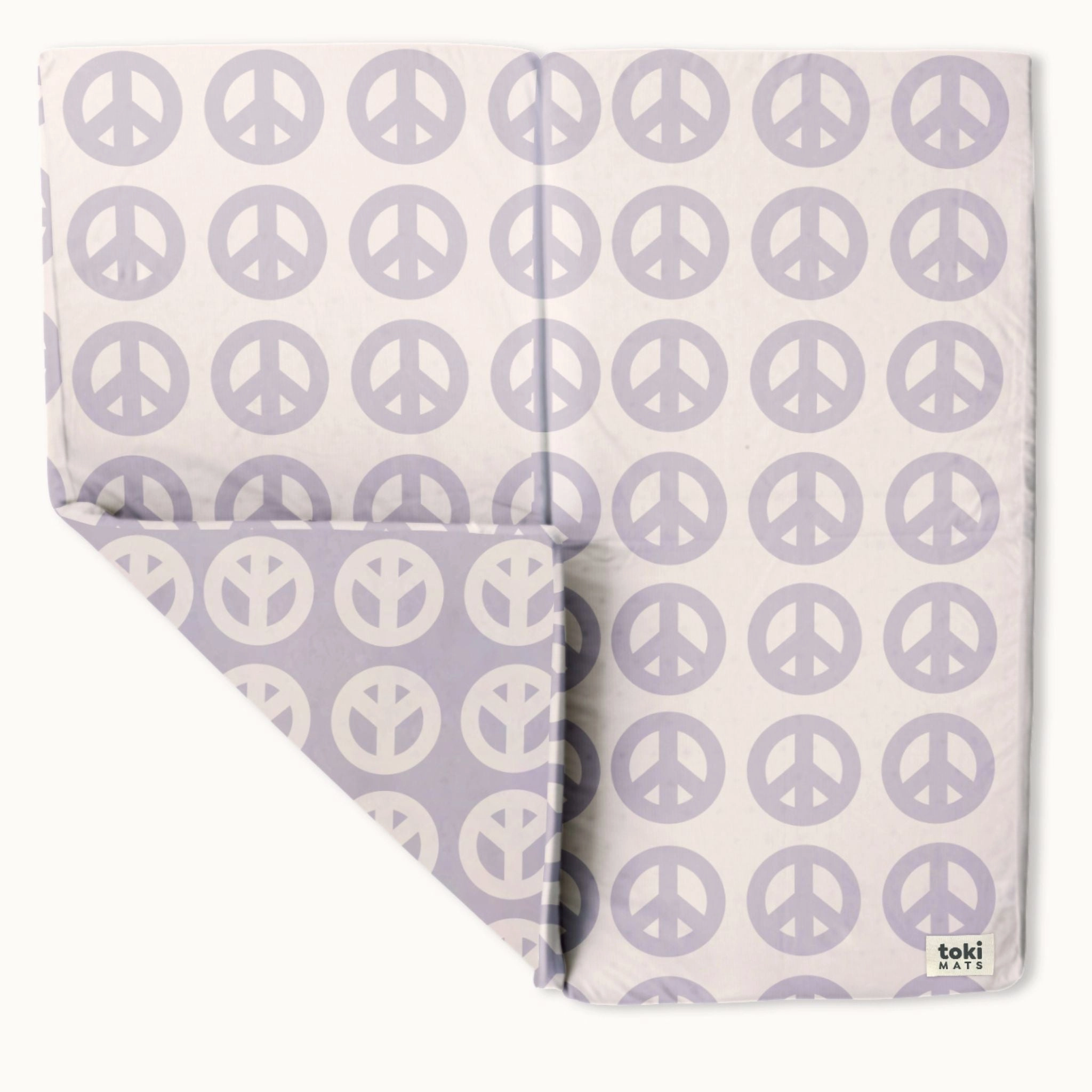 Imperfect | Peace Sign Organic Cotton Mat