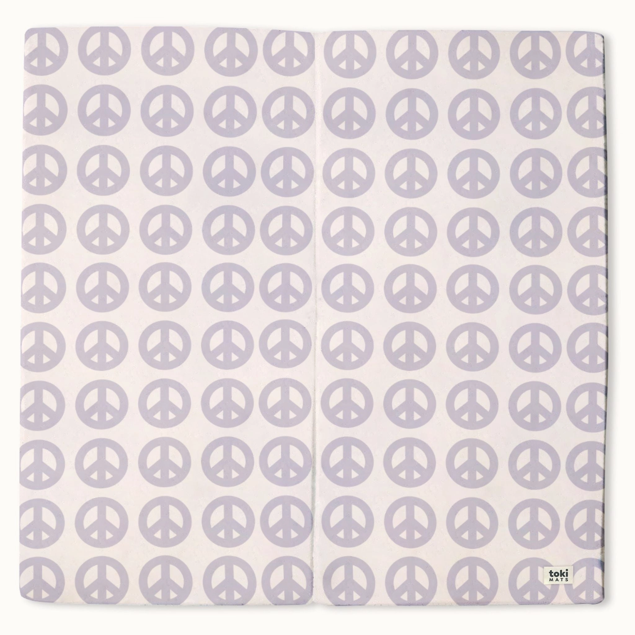 Imperfect | Peace Sign Organic Cotton Mat