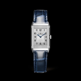 Jaeger-LeCoultre Reverso Classic Duetto Watch, 34.2mm Silver Dial, Q2668432