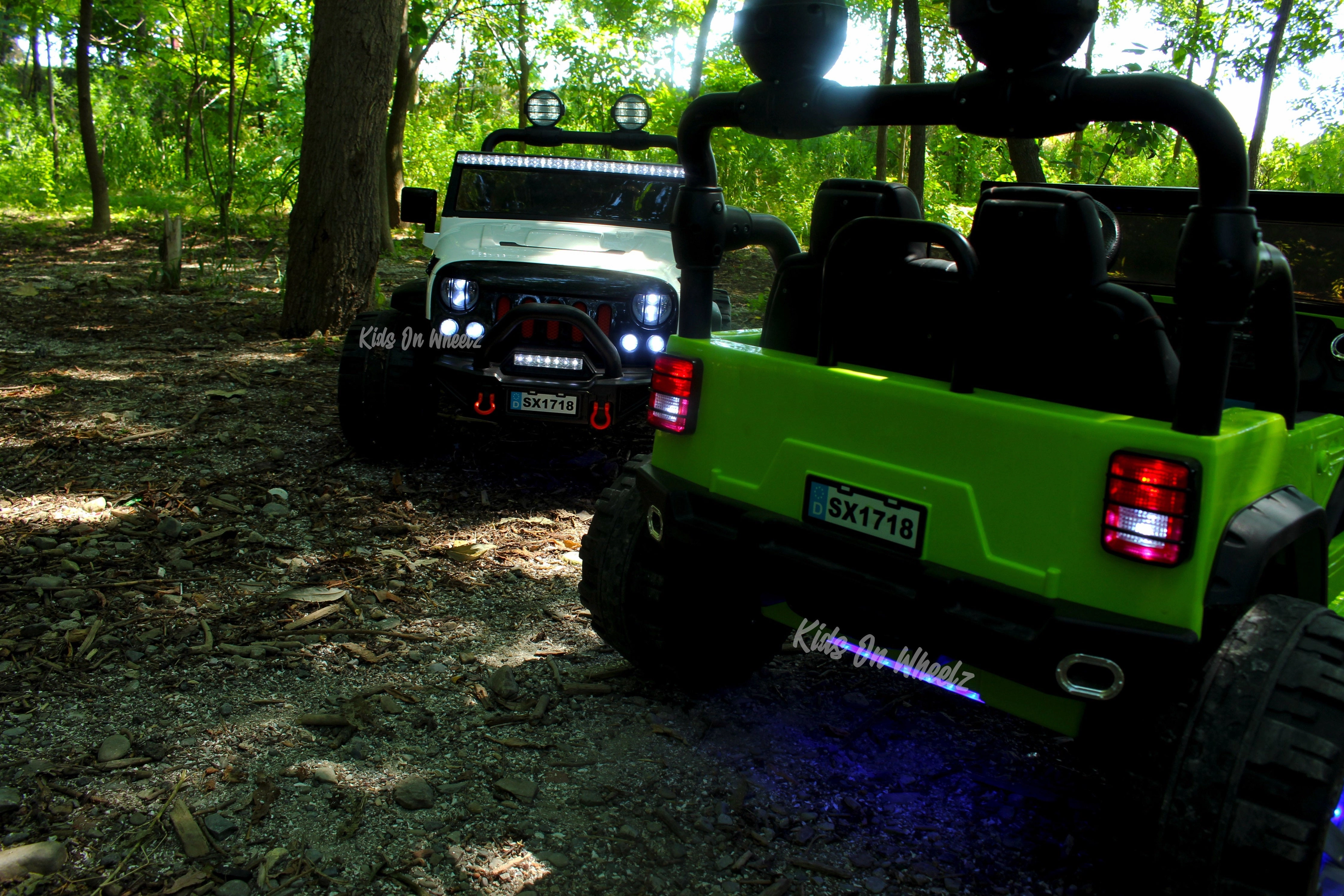 Jeep Wrangler 12V 2 Seater Electric Kids Ride on Car With Parental Remote Control