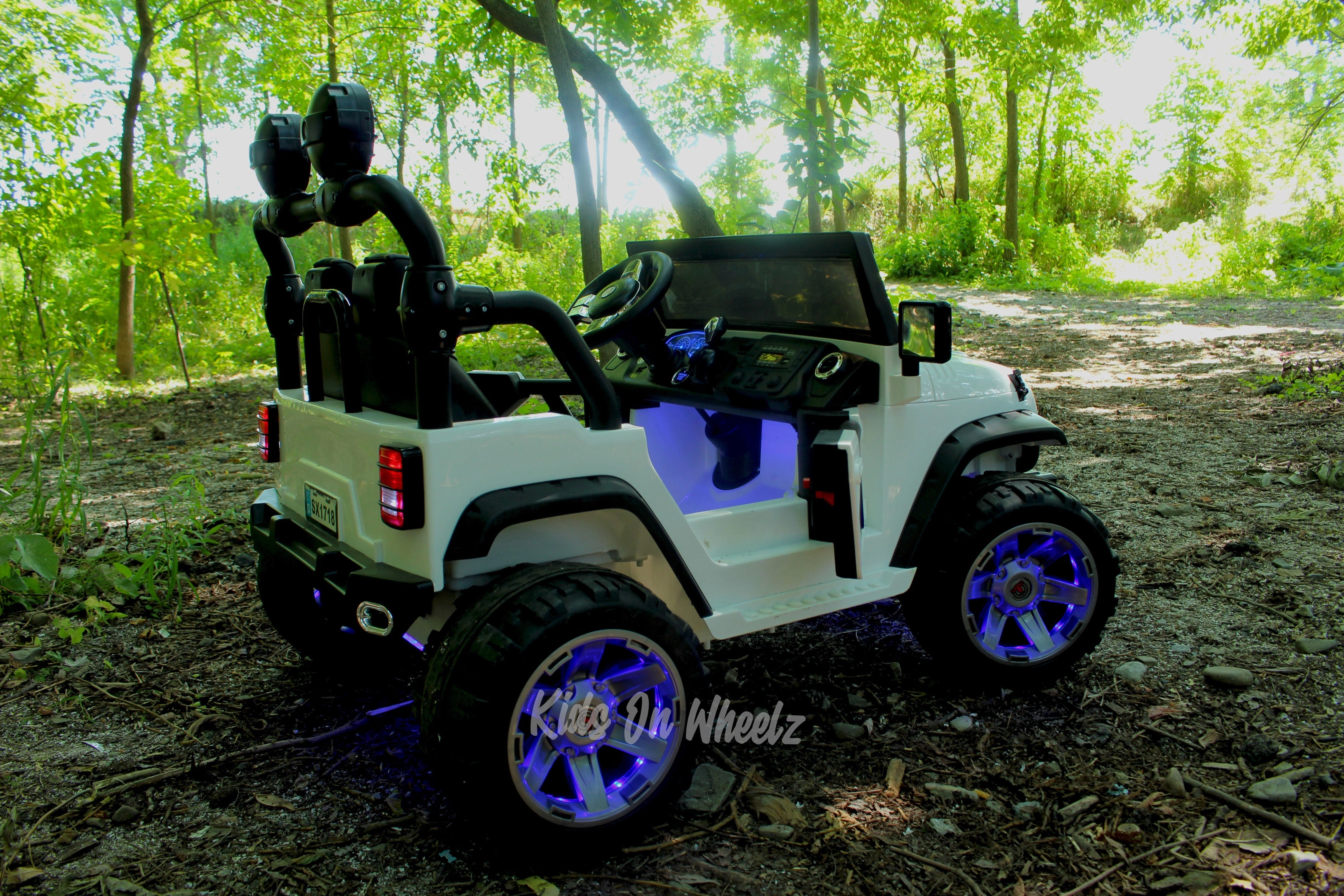 Jeep Wrangler 12V 2 Seater Electric Kids Ride on Car With Parental Remote Control