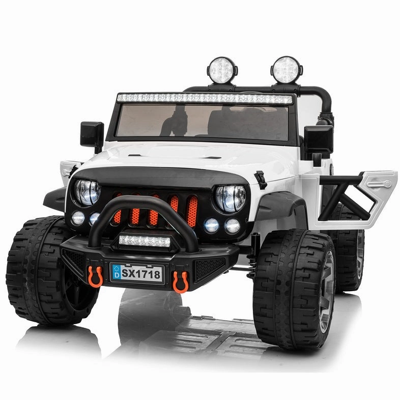 Jeep Wrangler 12V 2 Seater Electric Kids Ride on Car With Parental Remote Control