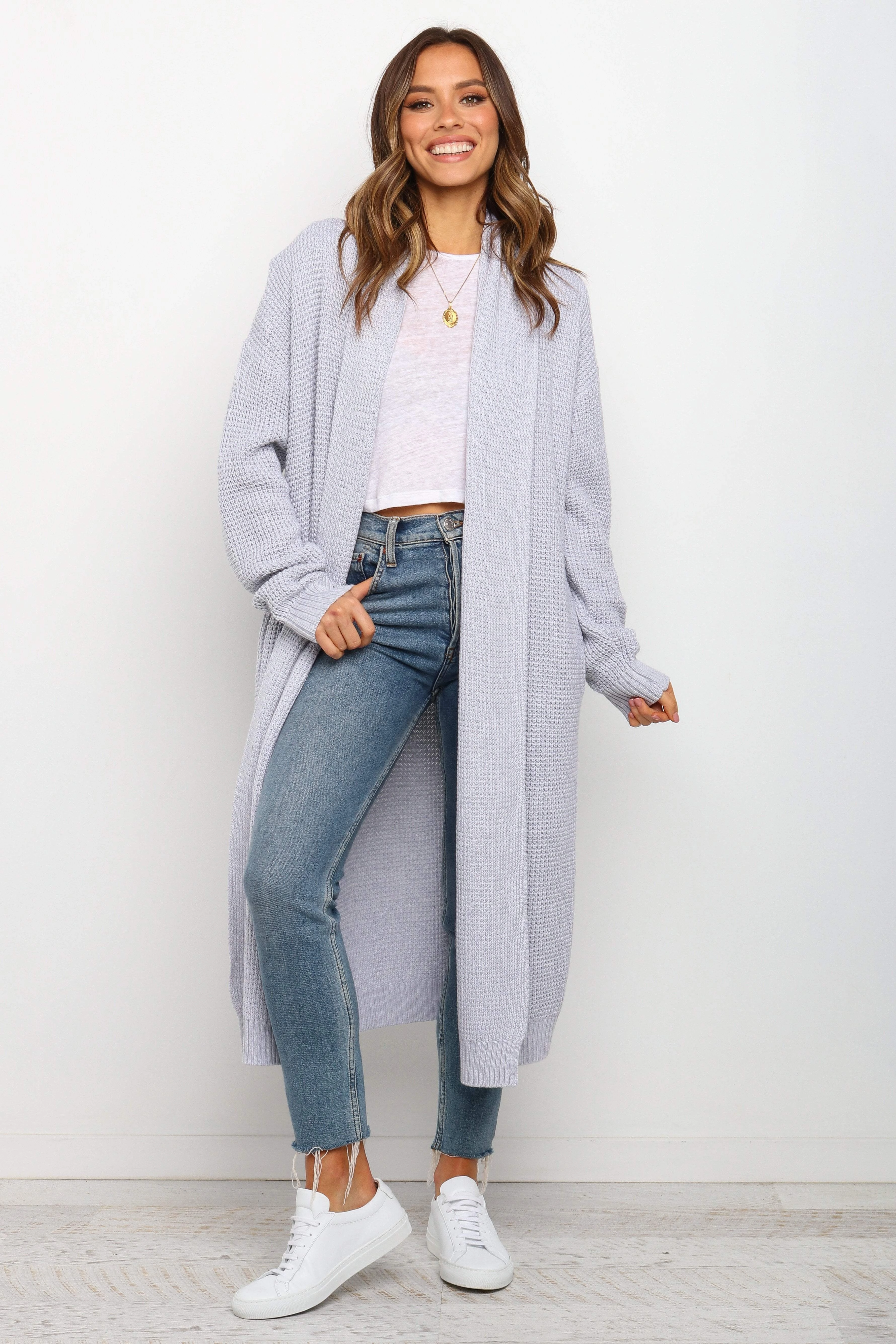 Lagos Cardigan - Grey