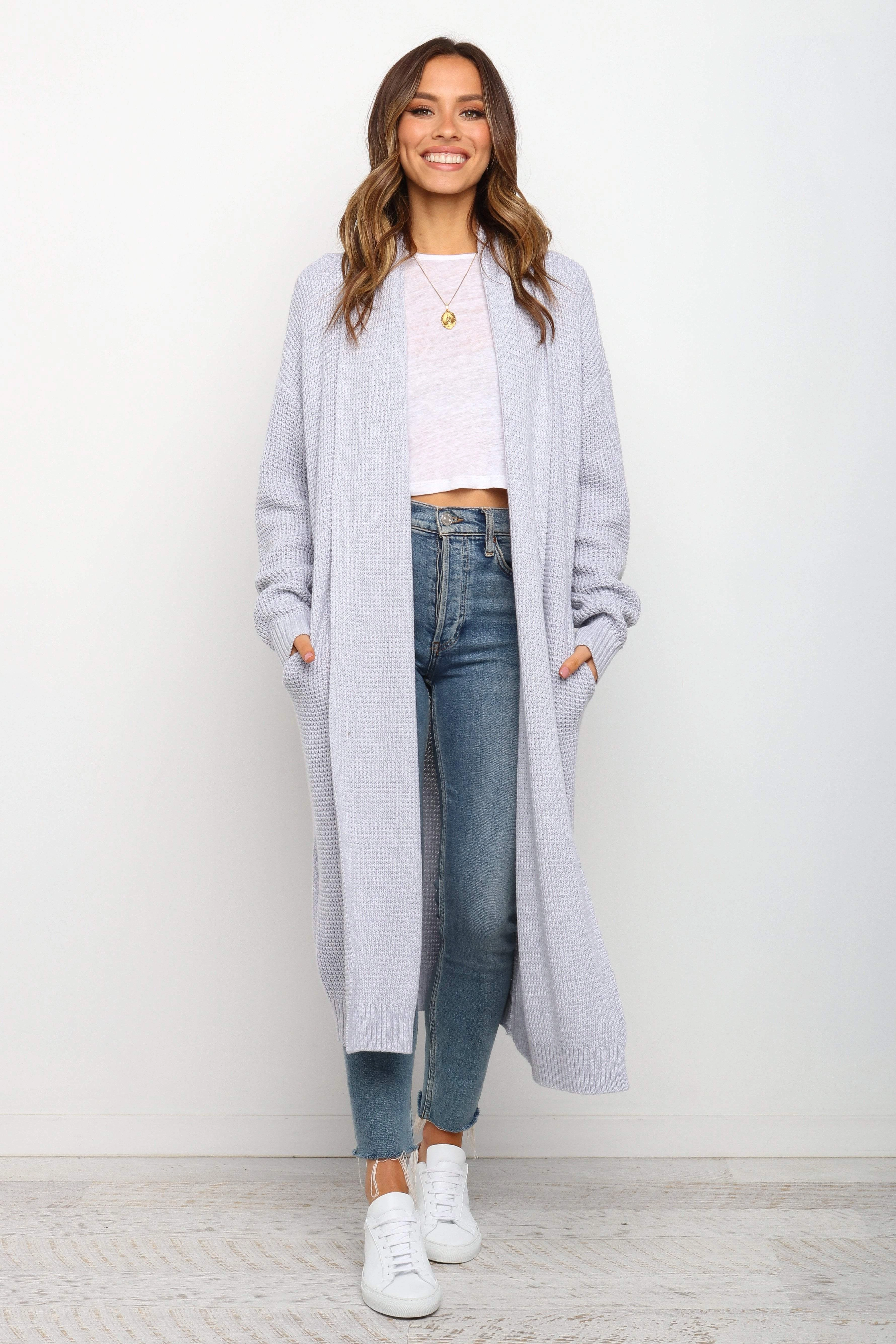 Lagos Cardigan - Grey