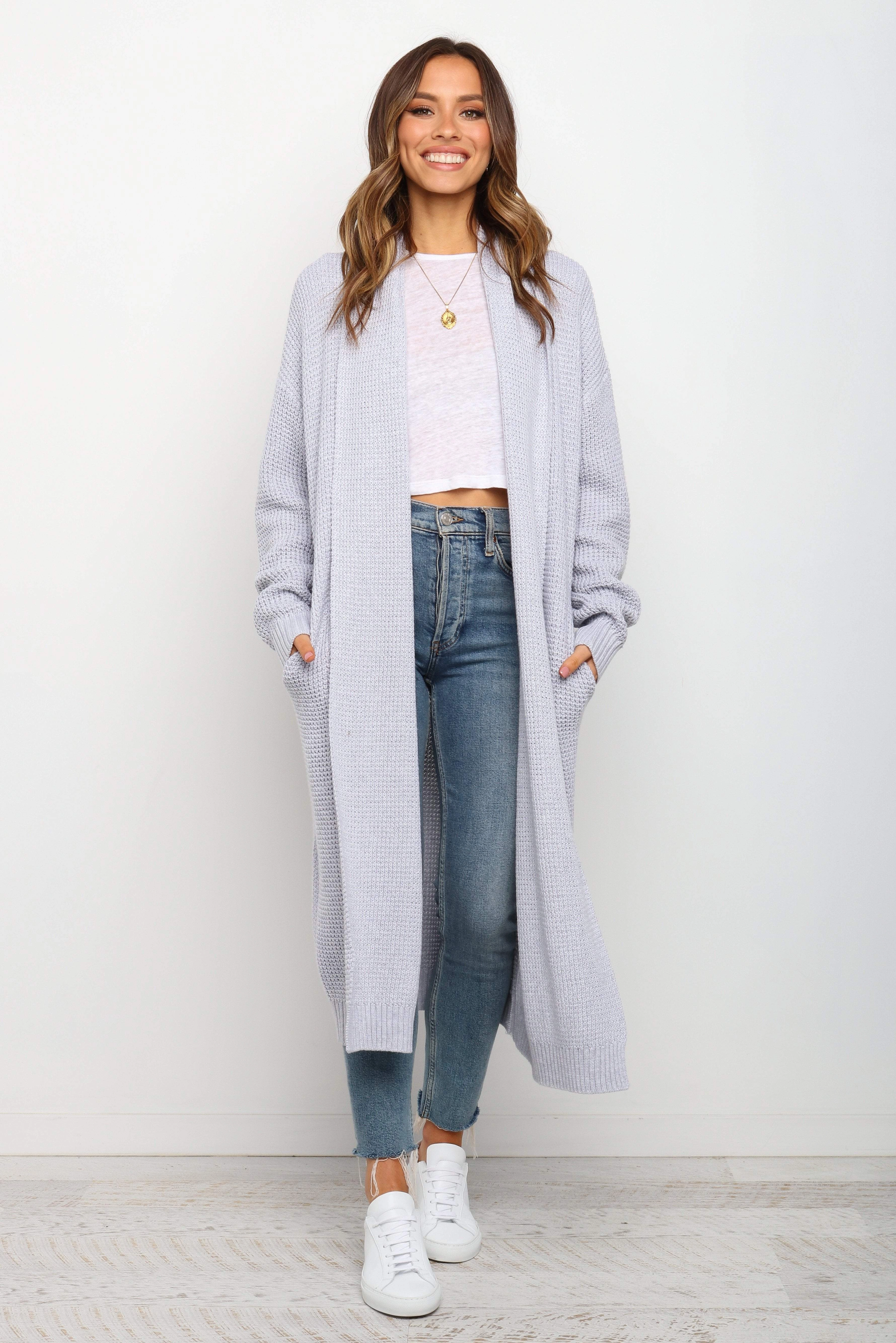 Lagos Cardigan - Grey